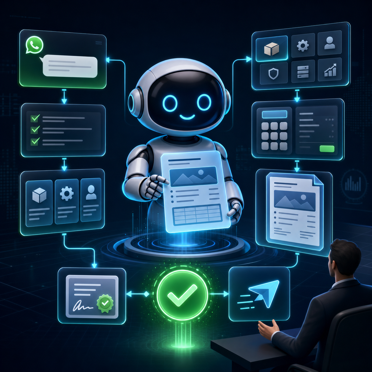 Agente de IA para Orçamentos e Propostas no WhatsApp